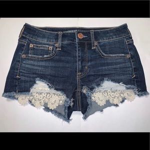 American Eagle jean shorts